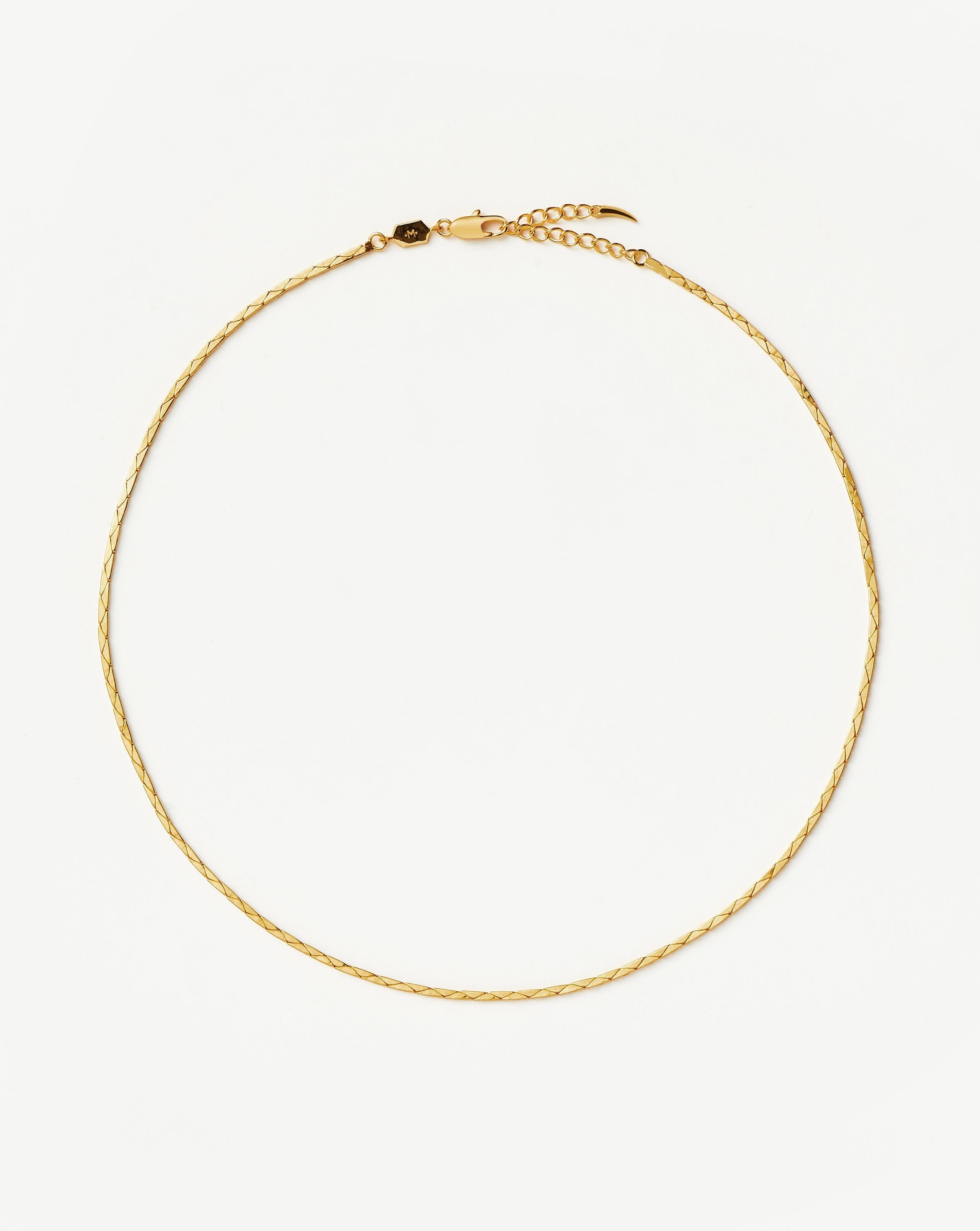 Lucy Williams Short Square Snake Chain Necklace | Missoma