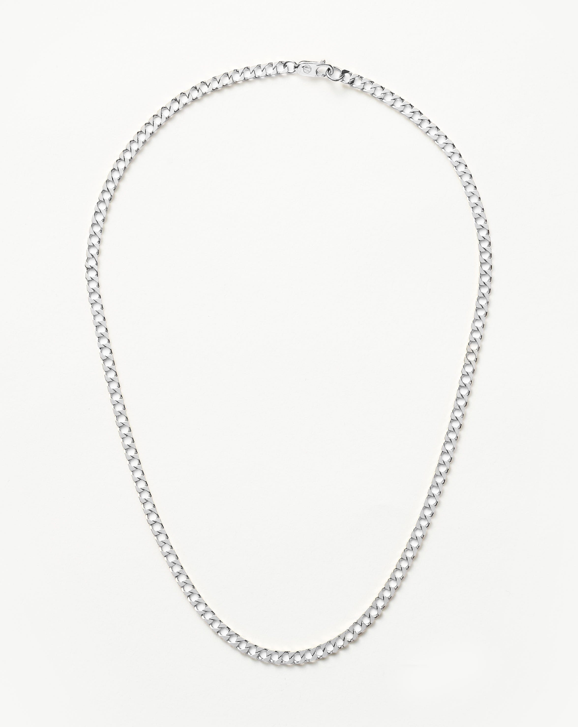 Lucy Williams Flat Curb Chain Necklace