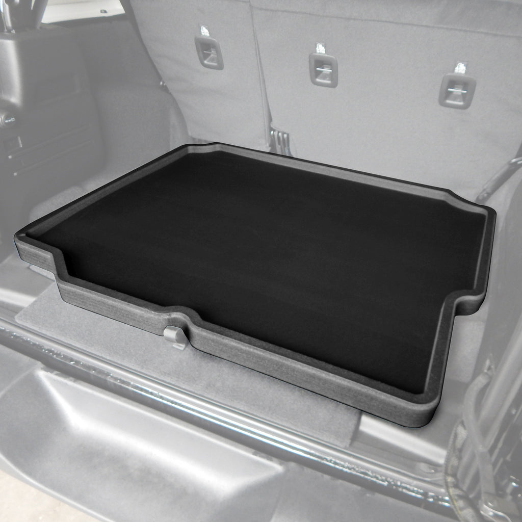 Cargo Trunk Mat Liner Tray Floor Black Foam Fits Jeep Wrangler Unlimit –  