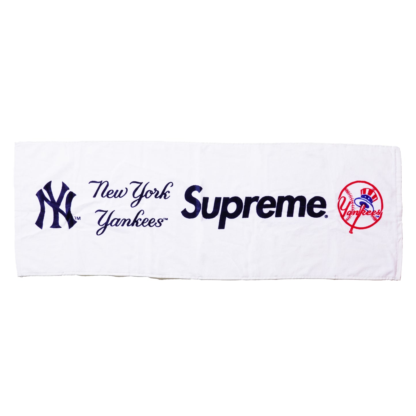New York Yankees x SUPREME x '47 Brand Towel (White)