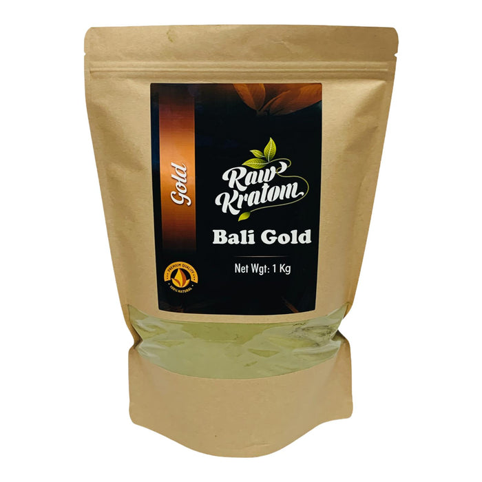 Pure Leaf Raw Kratom Bali Gold 1 Kg Powder