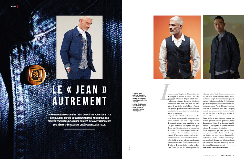Monsieur Magazine février 2018