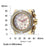 Invicta 14068 Bolt Reserve Silver Dial Gold Tone Men's Chronograph Watch