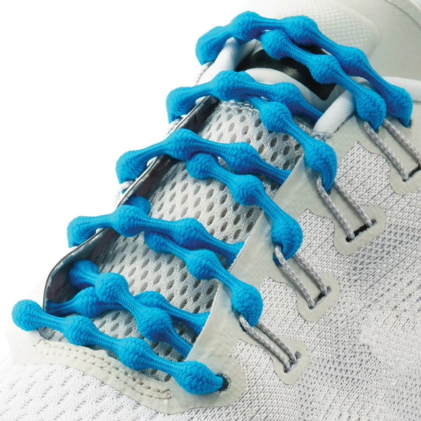 Caterpy Run No-Tie Shoelaces - Gunmetal Gray