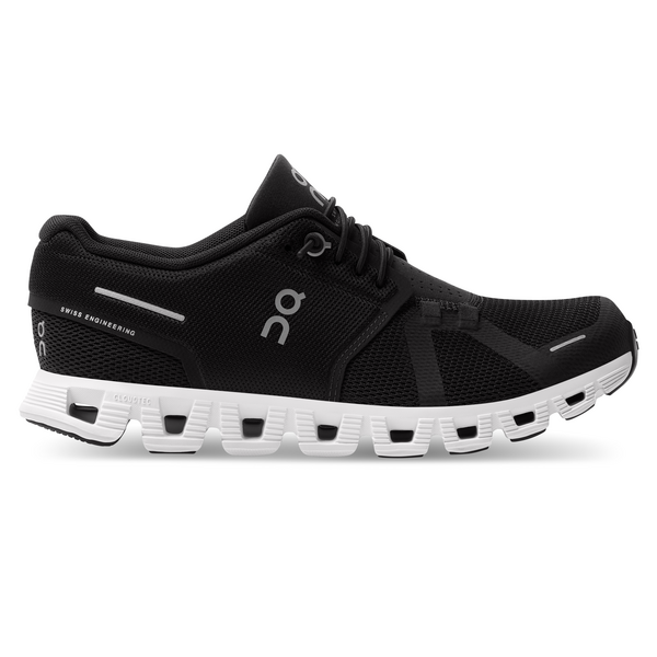 On Cloud 5 Black White Womens – Browns Footwear