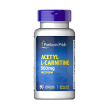 Cargar imagen en el visor de la galería, Puritan&#39;s Pride, Acetyl L-Carnitine 500 mg