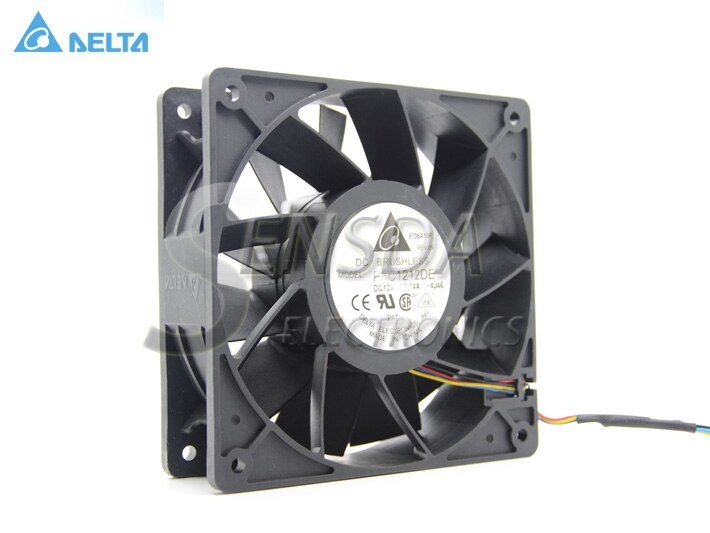 Delta PFC1212DE 12038 DC 12V 3.24A 12cm Violent Gale Amount Of Fan ML370G5 Server Fan