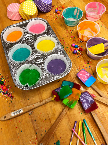 Rainbow Cupcake Baking and Decorating Kit