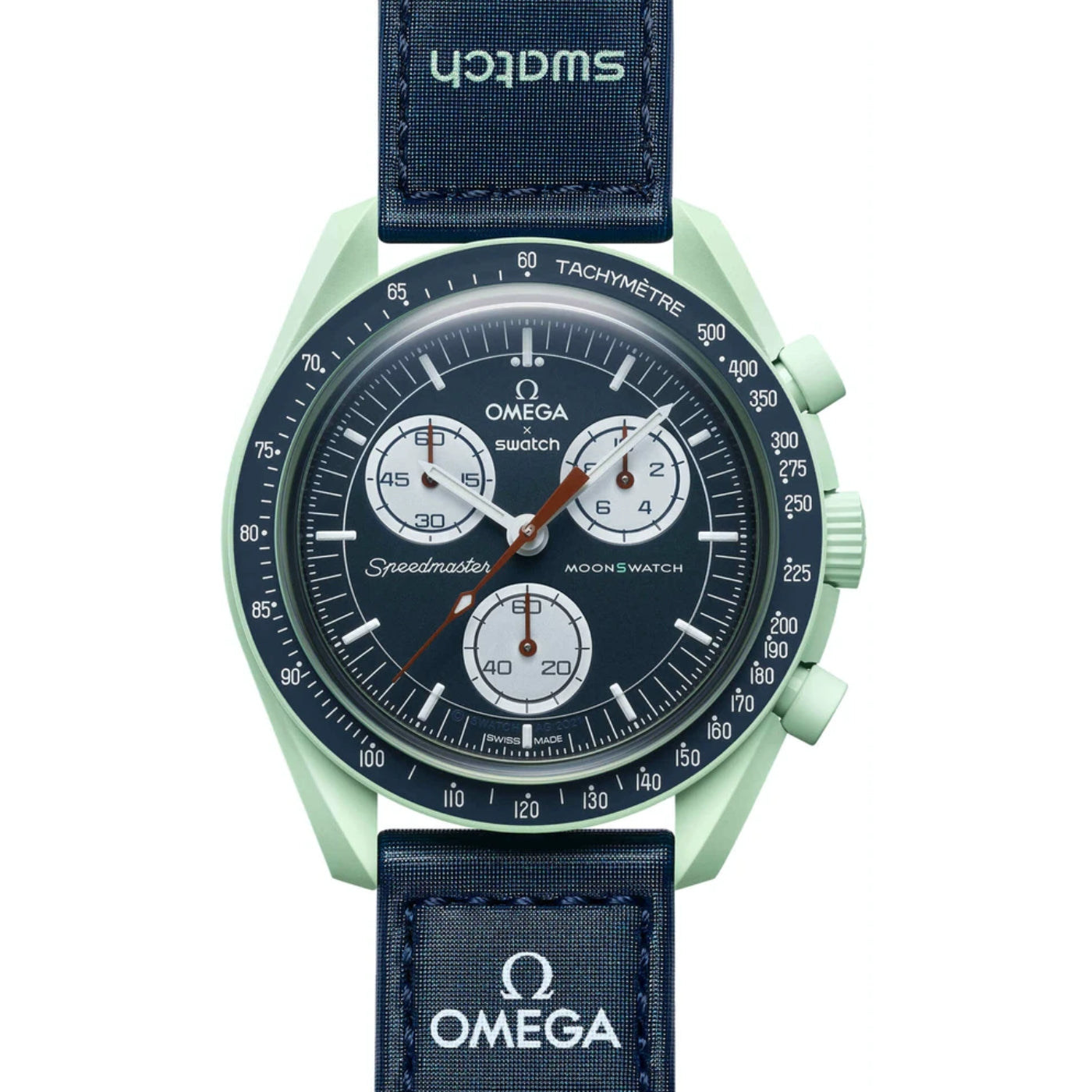 SWATCH X OMEGA BIOCERAMIC MOONSWATCH MISSION TO MOON