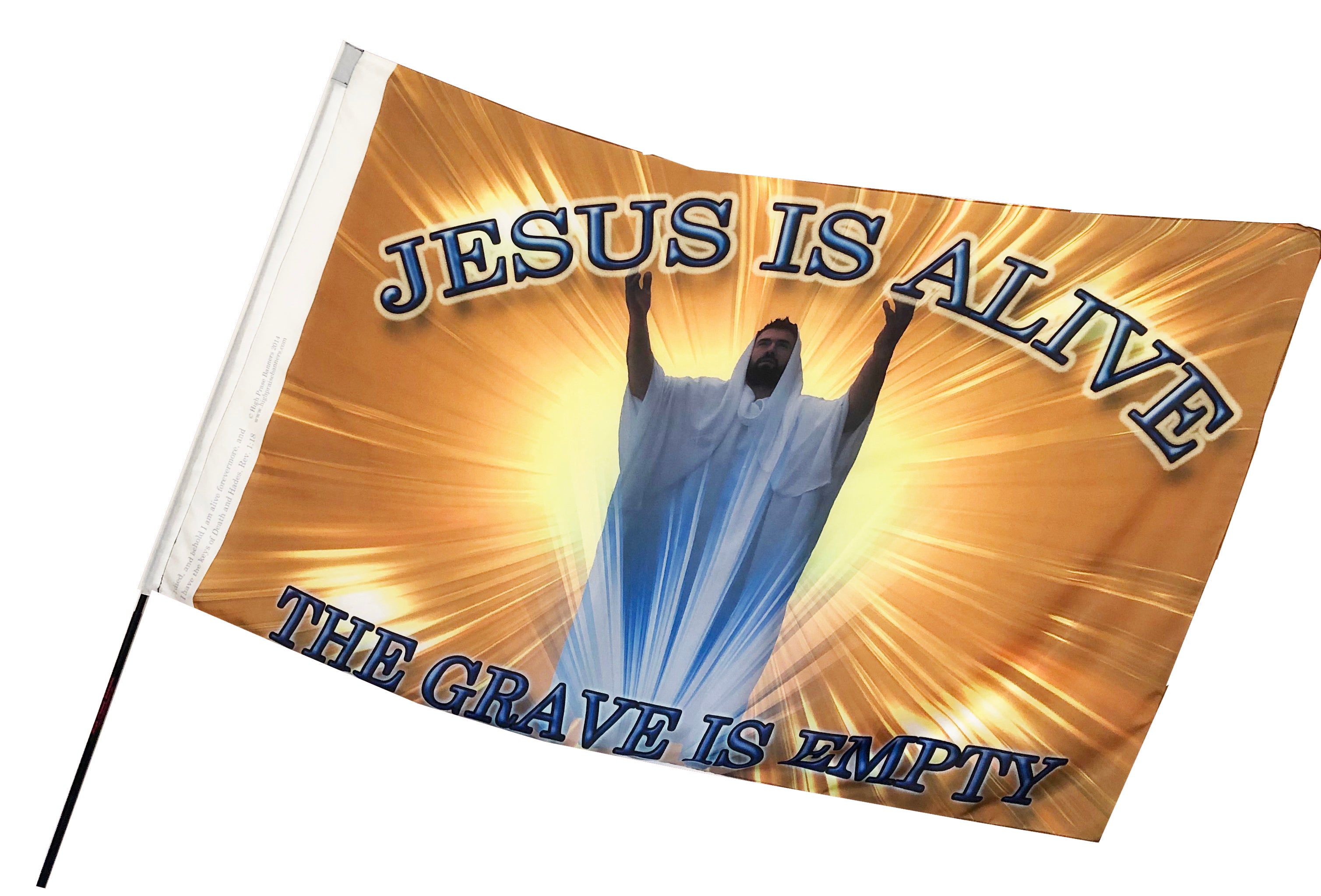 jesus is alive banner