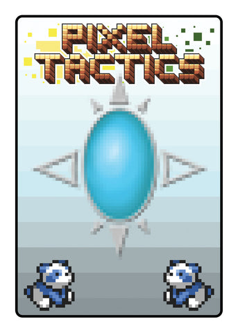 Pixel Tactics Back Blue
