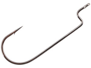Dovesun EWG 30pcs Fishing Hook Crank Hook Offset Worm Hooks Texas Rig Hooks  Bass Hooks Fishing Hooks For Freshwater Saltwater 1# 1/0 2/0 3/0 4/0