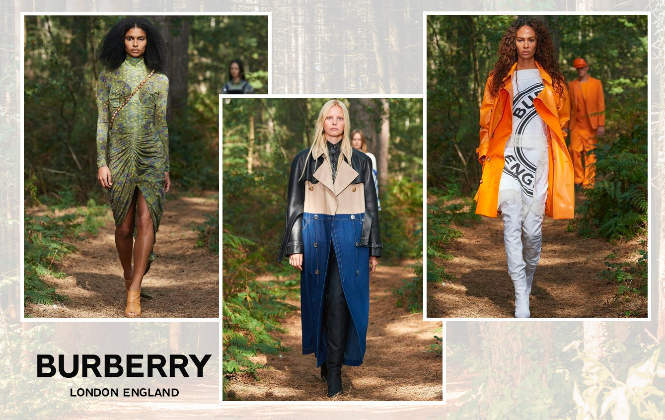 Burberry fashion week 2021