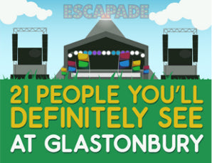 Escapade Glastonbury Infographic