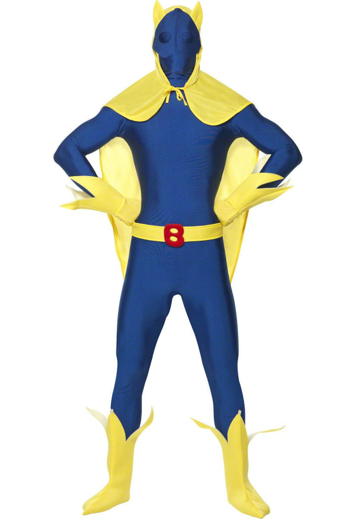 Bananaman Costume& Second Skin Bananaman Fancy Dress – Escapade