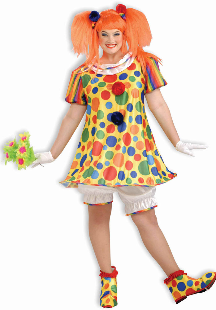 Giggles The Clown Costume Plus Size Escapade