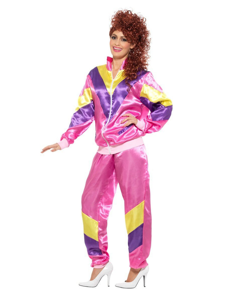 80s Height of Fashion Ladies Shell Suit Costume – Escapade