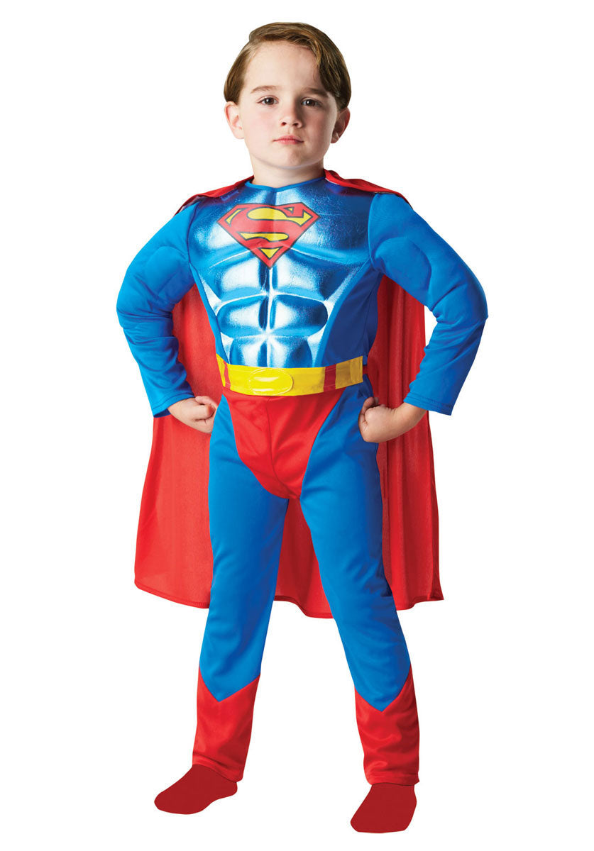 Kids Superman Costume with Metallic Chest – Escapade