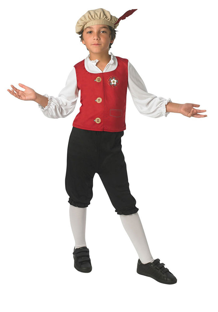 Kids Tudor Boy Costume& World Book Day Fancy Dress – Escapade