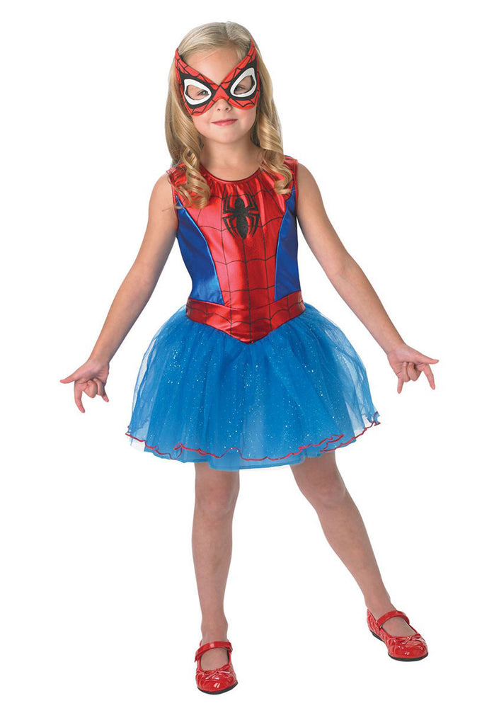 Spider-Girl Costume& Super Heroes Fancy Dress for Children – Escapade