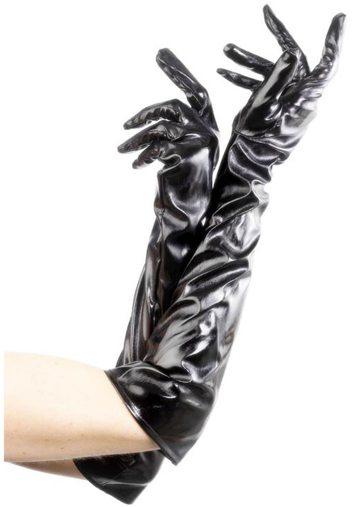 Mistress pvc gloves handiob