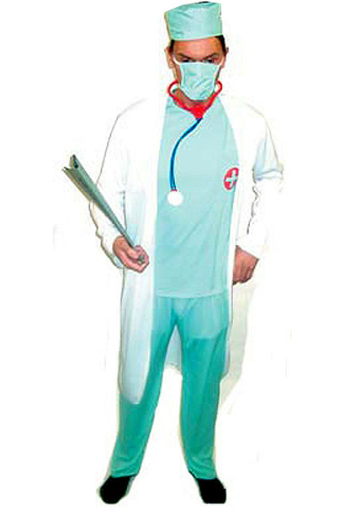 ER Doctor Costume& Emergency Room Doctor Fancy Dress