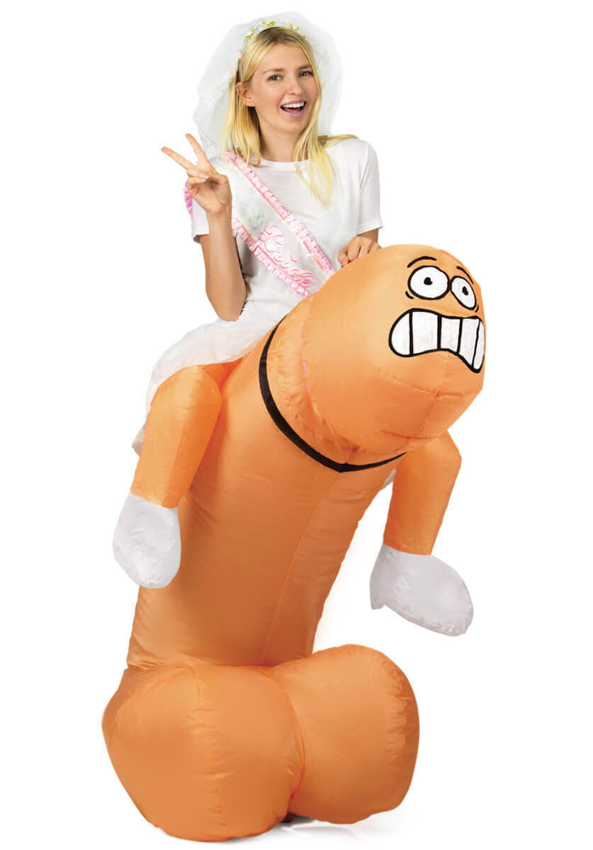 Inflatable Ride On Willy Costume - Hen Night, Gay pride – Escapade