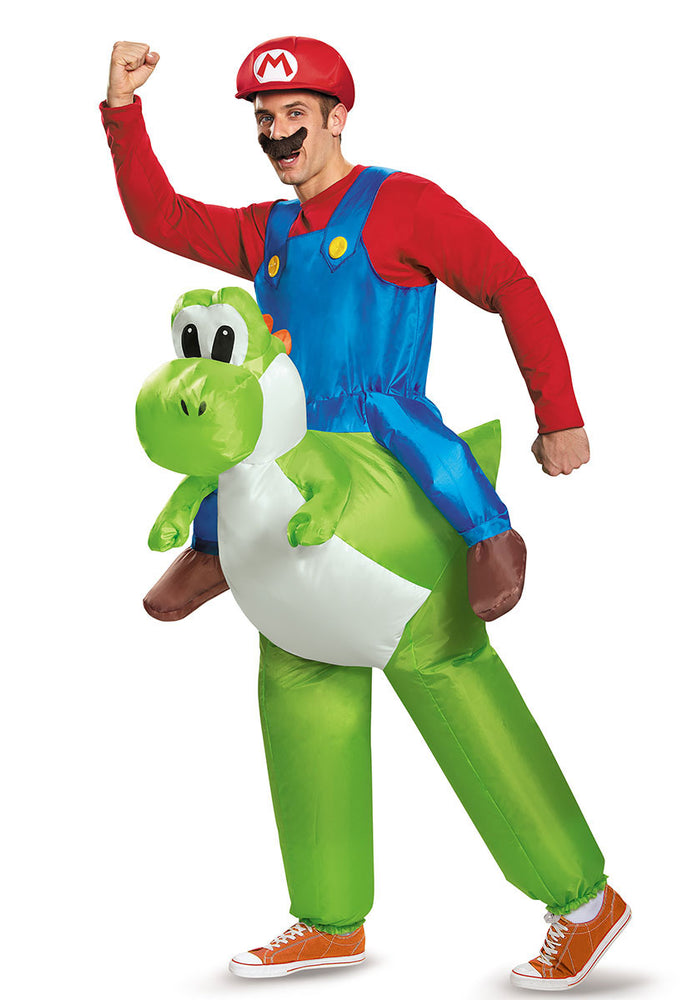 Mario Riding Yoshi Inflatable Costume – Escapade