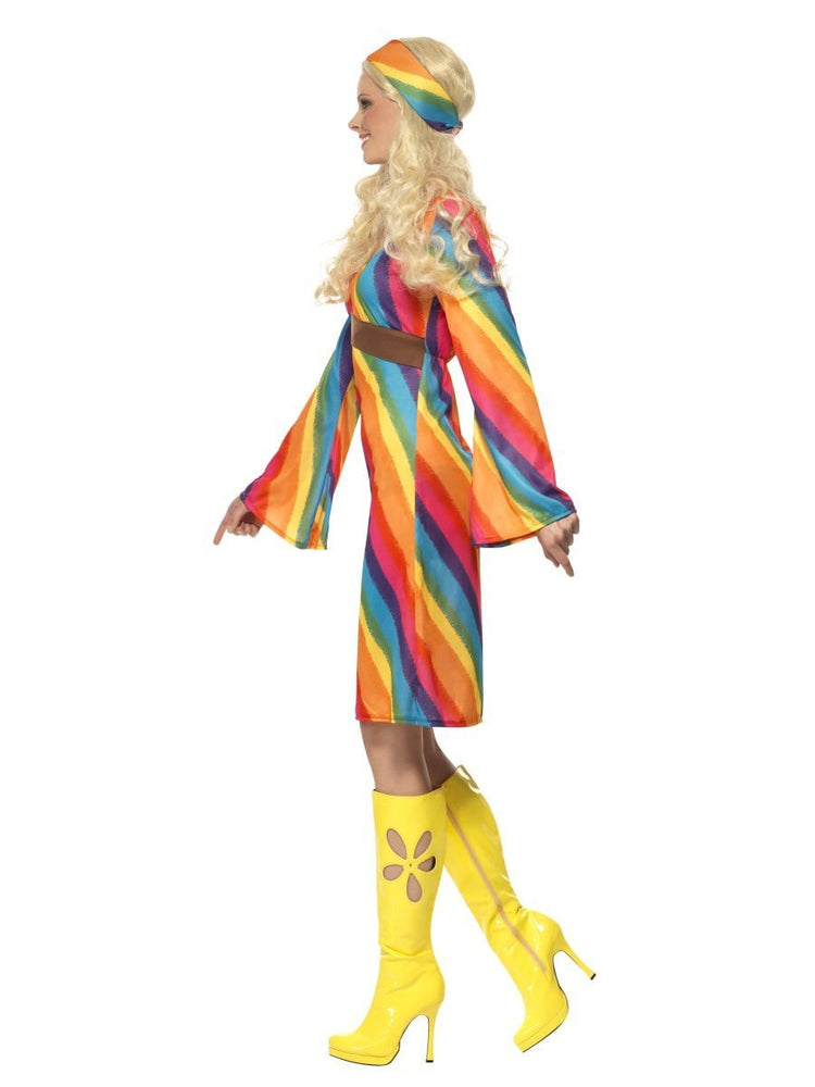 Smiffys Rainbow Hippie Costume - 22442 – Escapade