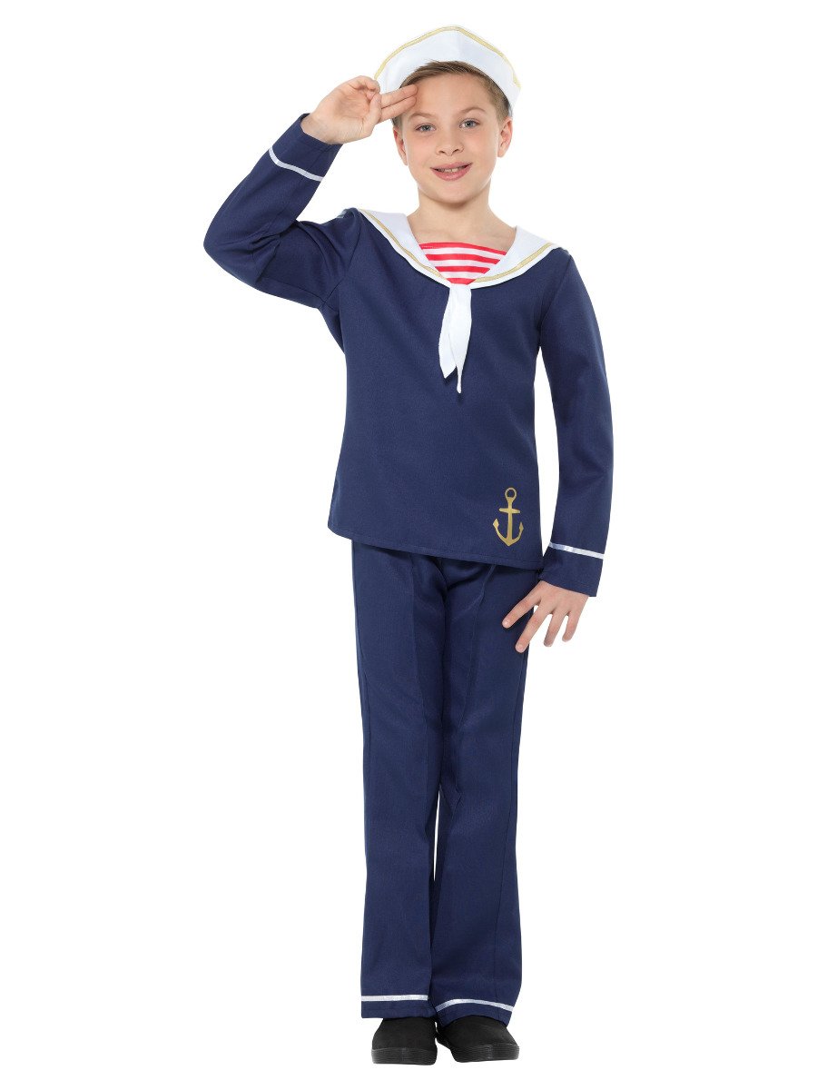 Smiffys Sailor Boy Costume - 47656 – Escapade