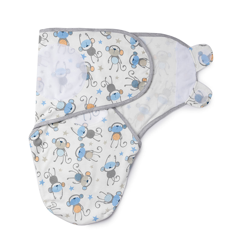 Buy Monkey Madness Ready Baby Swaddle Online: Kicks & Crawl