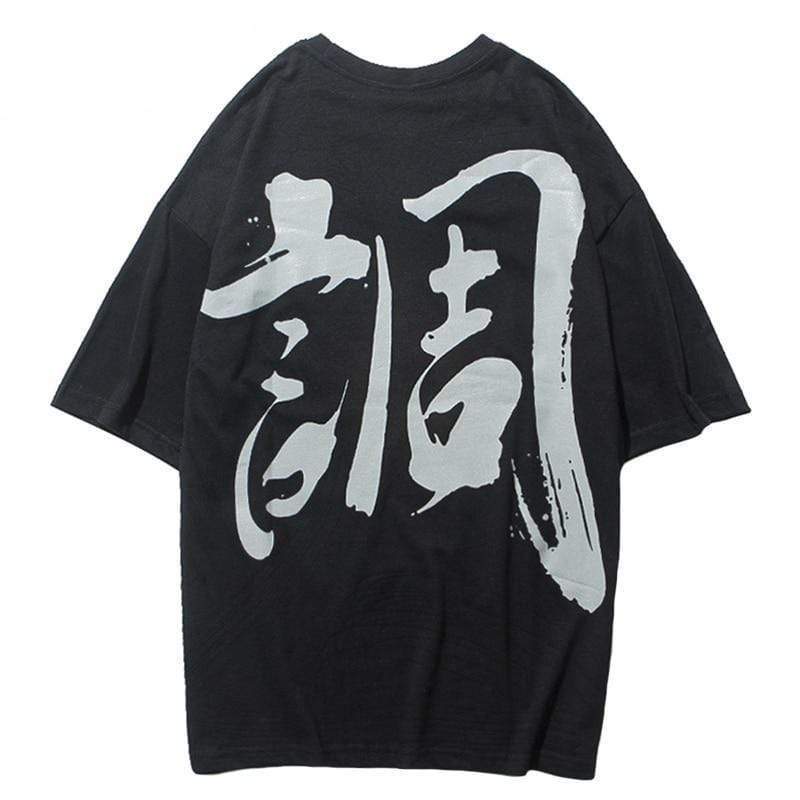 Japanese Kanji Shirts | SparkX Harajuku