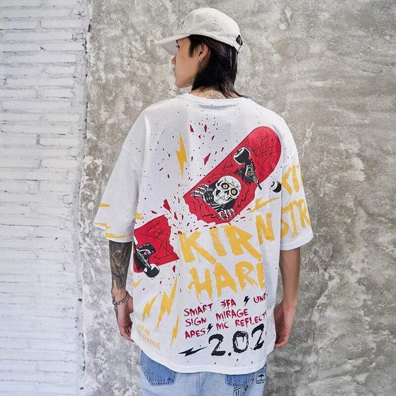 Mens Graffiti T-Shirts | SparkX Harajuku