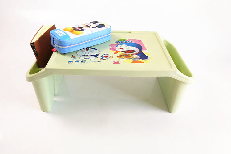 Thickening Plastic Cartoon Children Small Study Table With Storage