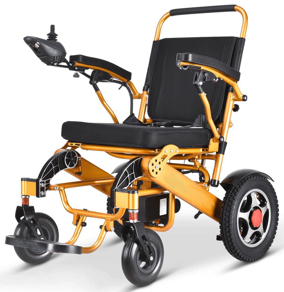 Electric Wheelchair with Remote Control Transport Folding Air Travel P