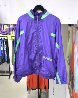 nike purple track jacket