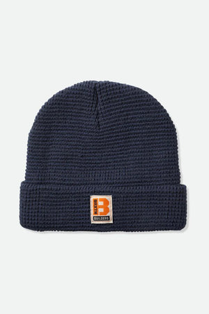 Brixton Builders Waffle Knit Beanie - Ombre Blue - Surf Shack South