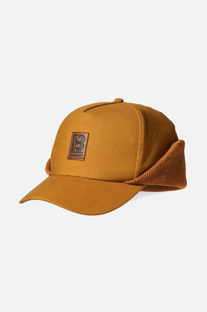 Brixton Builders Ear Flap EF Cap - Golden Brown - Surf Shack South