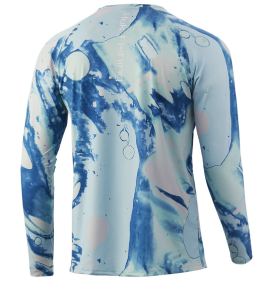 Huk Tie Dye Pursuit Blue Radiance – Surf Shack South