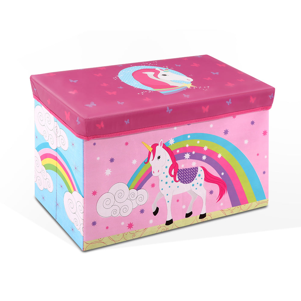 unicorn toy bin