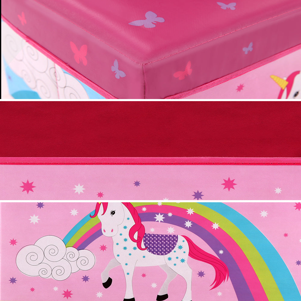 unicorn toy bin