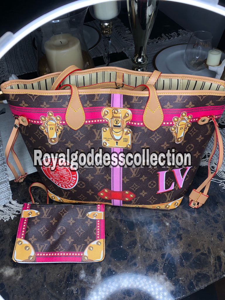 Louis Vuitton Stylish MM Neverfull – Royal Goddess Collection
