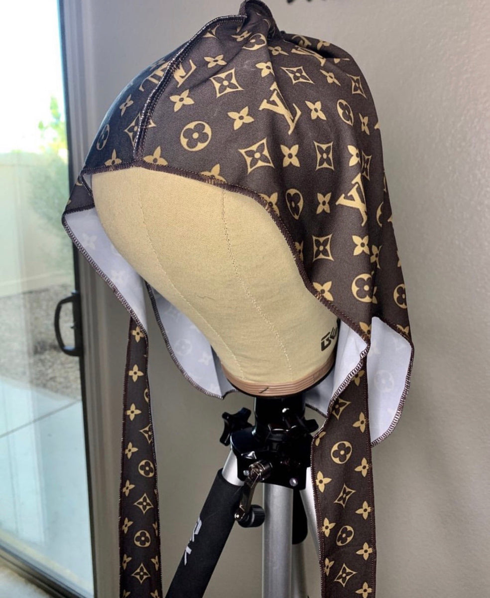 LV Durag -Brown – Royal Goddess Collection