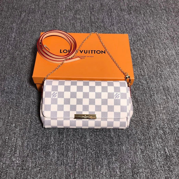 Louis Vuitton Favorite Monogram Damier Azur Canvas – Royal Goddess Collection