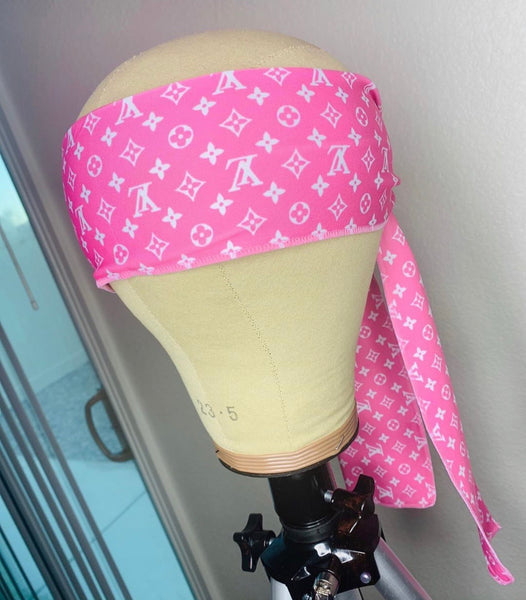 LV Head Scarves - Pink – Royal Goddess Collection