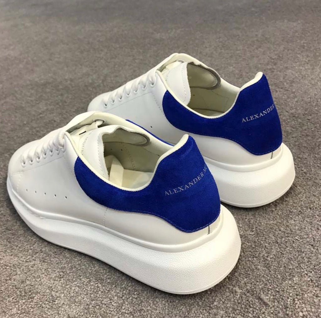 alexander mcqueen blue shoes