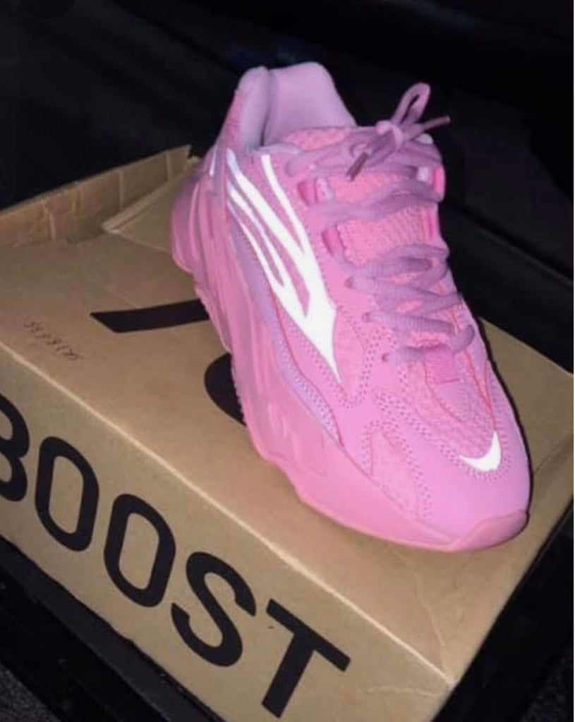 yeezy wave runner pink