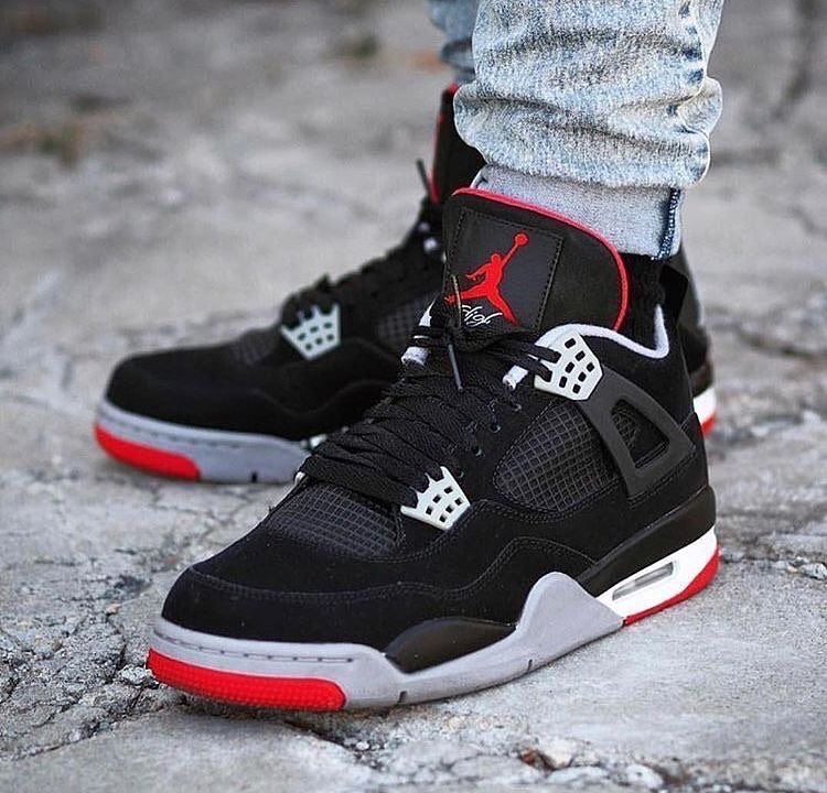 jordan retro 4 bred 2019