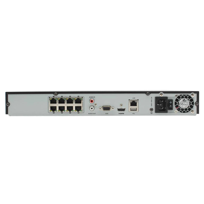 networker pro 8 channel nvr with scweasyconnect