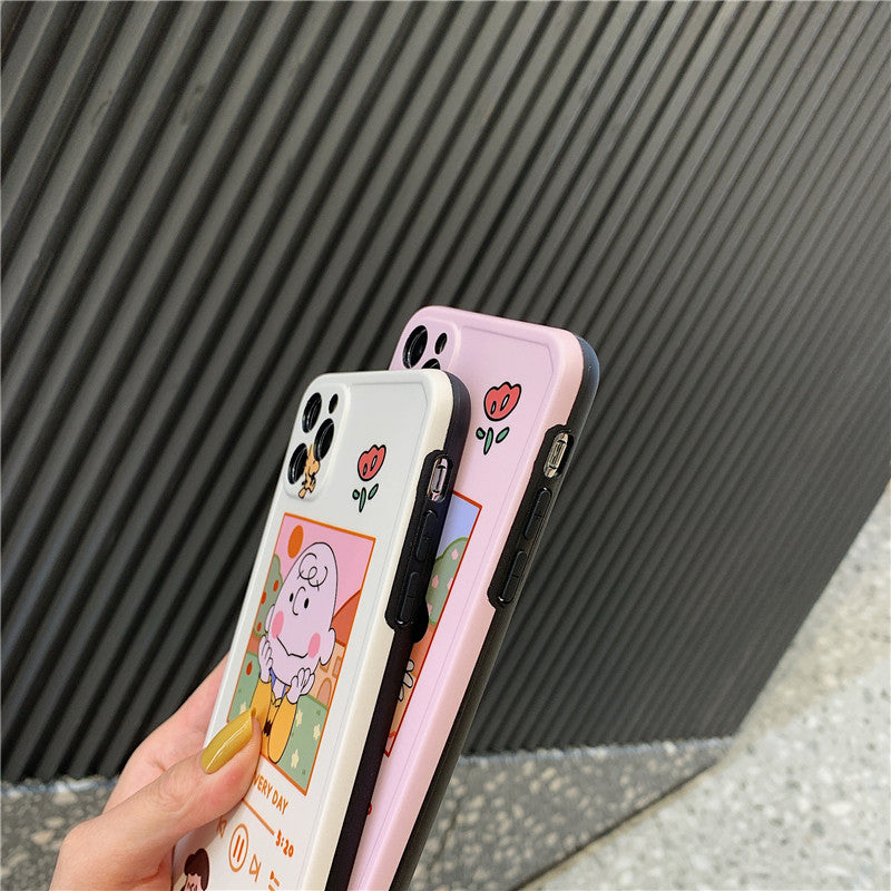 スヌーピー手書き風 スマホケース Ourcase